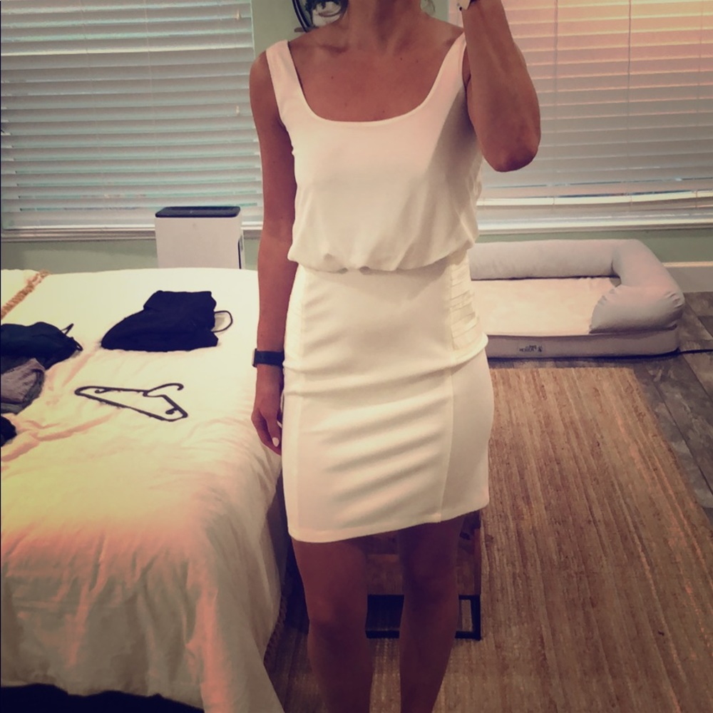 White dress